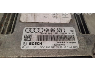 Řídící jednotka 4G0907589D Audi A6 S6 C7 4G 2016