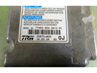 Блок подушек безопасности 77960-SEG-G812-M1 Honda Accord