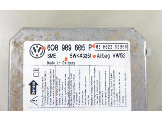 Блок подушек безопасности 5WK43351, 6Q0909605P   Volkswagen Caddy
