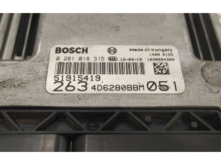 Блок управления двигателя 0281018315, 4D6280BBM   Opel Combo D