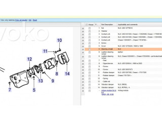 Руль Saab 9-3 Ver1 1998-2005 года 4532255, 4532248