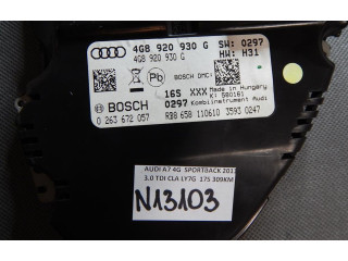 Панель приборов 4G8920930G Audi A7 S7 4G