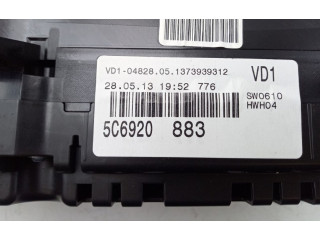 Панель приборов 5C6920883, 5C6920883   Volkswagen Jetta VI       