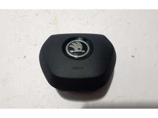 Подушка безопасности водителя 5E3880201S Skoda Octavia Mk4