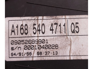 Панель приборов A1685404711, 0001040028   Mercedes-Benz A W168       