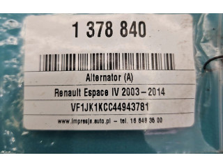 Генератор 8200960538, IMPRK1378840   Renault Espace IV