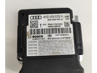 Блок управления надувных подушек 4H0959655H, 0285011977   Audi A6 S6 C7 4G