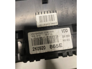 Панель приборов 2K0920865E, VDD0241901 Volkswagen Caddy
