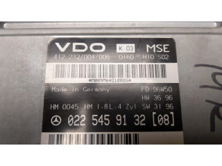 Řídící jednotka 0225459132 Mercedes-Benz A W168 2002