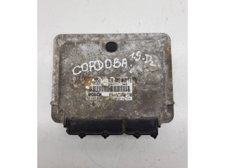 Блок управления двигателя 038906018FB, 0281010001 Seat Cordoba (6K)