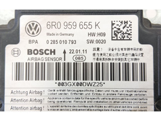 Блок подушек безопасности 6R0959655K, 0285010793 Skoda Fabia Mk2 (5J)