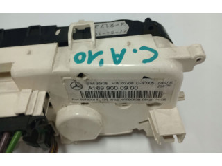 Блок управления климат-контролем A1698202042, A1699000900   Mercedes-Benz A W169