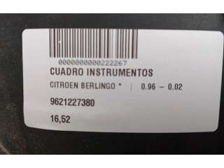 Přístrojová deska Citroen Berlingo 9621227380