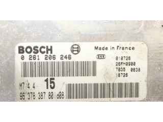Блок управления двигателя 0261206246   Citroen Saxo
