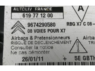 Блок подушек безопасности 9674290580, 619771200 Citroen C5