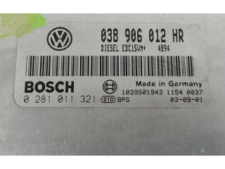 Блок управления центрального замка 03B906012HR, 03B906012HR Skoda Fabia Mk1 (6Y) 1999 - 2007 года