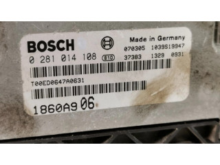 Блок управления двигателя 0281014108, 1860A906 Mitsubishi Outlander