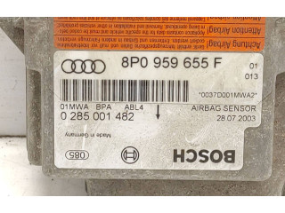 Блок подушек безопасности 8P0959655F, 0285001482 Audi A3 S3 A3 Sportback 8P