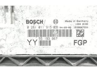 Řídící jednotka 55193967, 0281011915 Opel Vectra C 2007