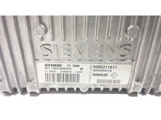 Блок управления коробкой передач 8200211611, S118038004B Renault Laguna II