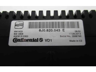 Блок управления климат-контролем 6J0820043E   Seat Ibiza IV (6J,6P)