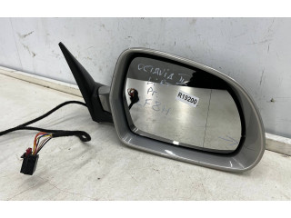 Зеркало электрическое        Skoda Octavia Mk2 (1Z)  2004 - 2013 года   