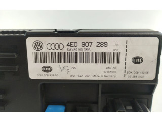 Блок комфорта 4E0907289, 4E0910289A Audi A8 S8 D3 4E