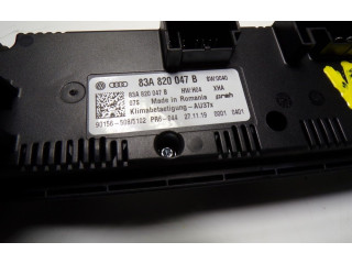 Блок управления климат-контролем 83A820047BXHA, 83A820047B   Audi A1