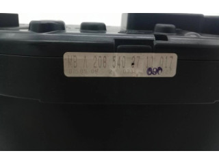 Přístrojová deska Mercedes-Benz CLK A209 C209 A20854037Q17