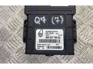 Блок управления коробкой передач 09D927750KC Audi Q7 4L