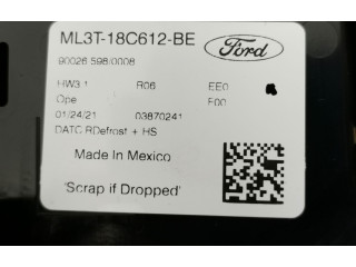 Блок управления климат-контролем ML3T-18C612-BE   Ford F150