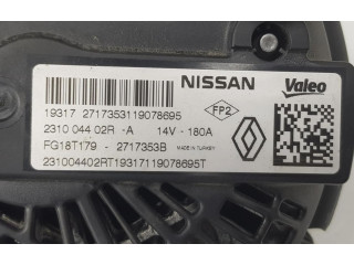 Генератор 231004402R, 231004402R   Renault Clio V      