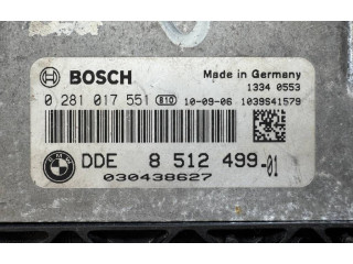 Řídící jednotka 0281017551, 8512499   BMW X1 E84 2011
