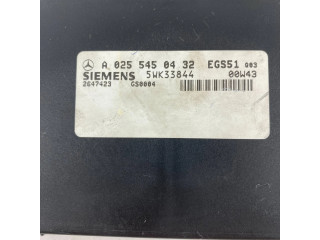 Блок управления коробкой передач A0255450432   Mercedes-Benz E W210