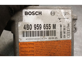 Блок подушек безопасности 4B0959655M, 0285001432BOSCH   Audi A6 S6 C6 4F