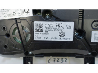 Панель приборов 517920740E, 17982KM Volkswagen Golf Sportsvan