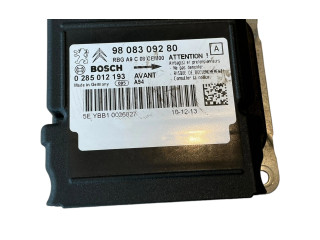 Блок подушек безопасности 9808309280, 0285012193 Peugeot 2008 I