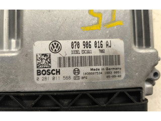 Řídící jednotka 070906016AJ, 1039S07534 Volkswagen Transporter - Caravelle T5 2005