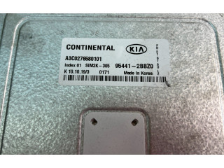 Блок управления двигателем Блок управления 954412BBZ0 KIA Niro