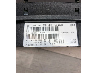 Přístrojová deska Mercedes-Benz R W251 2006 A2515402648