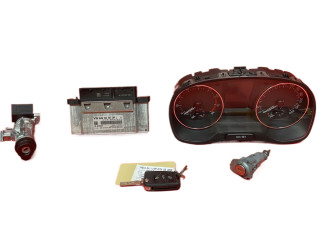 Комплект блоков управления 04C907309J, 0261S09676 Skoda Fabia Mk3 (NJ)