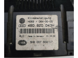Блок управления климат-контролем 4B0820043H, D640000   Audi A6 S6 C5 4B
