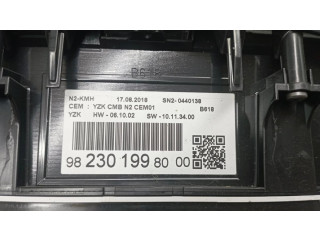 Přístrojová deska Citroen C3 2018