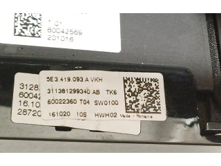 Руль Skoda Fabia Mk3 (NJ) 2015 - 2021 года 5E3419093A