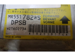 Блок подушек безопасности MR551782S, W2T60273A Mitsubishi Pajero