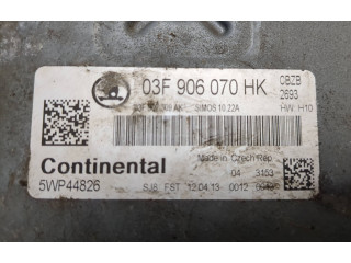 Блок управления двигателя 03F906070HK, 5WP44826 Skoda Fabia Mk2 (5J)
