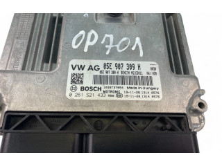 Блок управления двигателем Блок управления 05E907309H, 0261S21433   Skoda Karoq