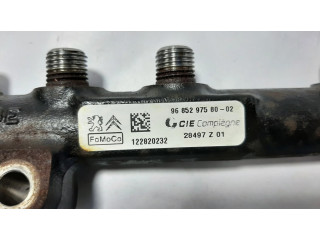Топливная рампа 9685297580, 9670076780   Citroen C4 I 1.6  для двигателя 9HP (DV6DTED)