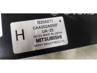 Блок управления климат-контролем 7820A071, 0070010 Mitsubishi Grandis