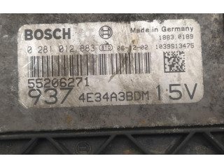 Zámek zadních dveří 0281012883 Alfa Romeo GT 2007